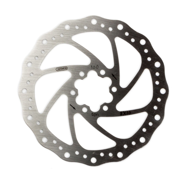 Bremseskive Ø160mm SX16 138g 6 Bolte