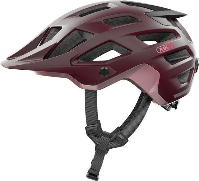 Abus Moventor 2.0 wildberry red cykelhjelm