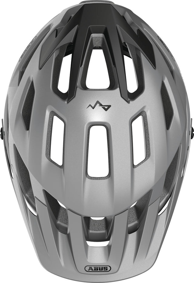 Abus Moventor 2.0 Ti silver cykelhjelm