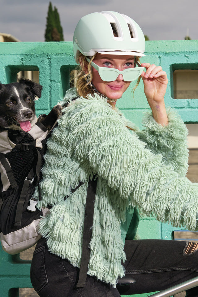 Abus HUD-Y pure aqua - Cykelhjelm