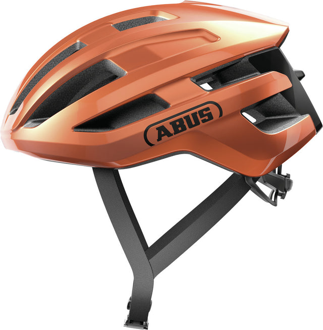 Abus PowerDome goldfish orange cykelhjelm