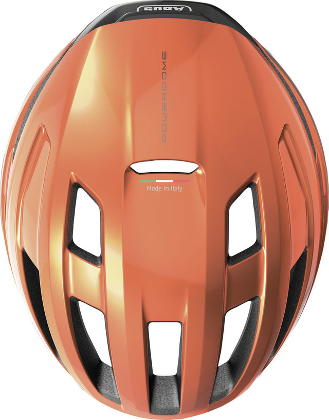 Abus PowerDome goldfish orange cykelhjelm