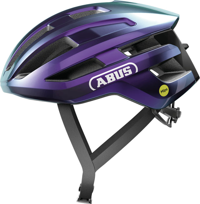 Abus PowerDome MIPS flip flop purple cykelhjelm