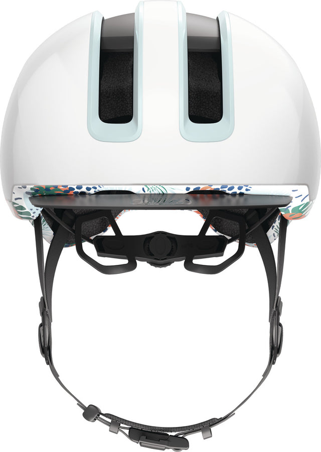 Abus HUD-Y flower white cykelhjelm