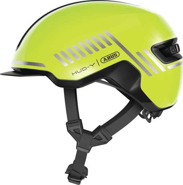 Abus HUD-Y signal yellow - Cykelhjelm