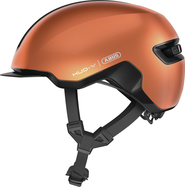 Abus HUD-Y goldfish orange cykelhjelm