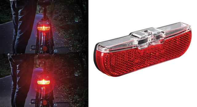 Trelock Baglygte LS 614 DuoFlat Signal 6-12V Ebike