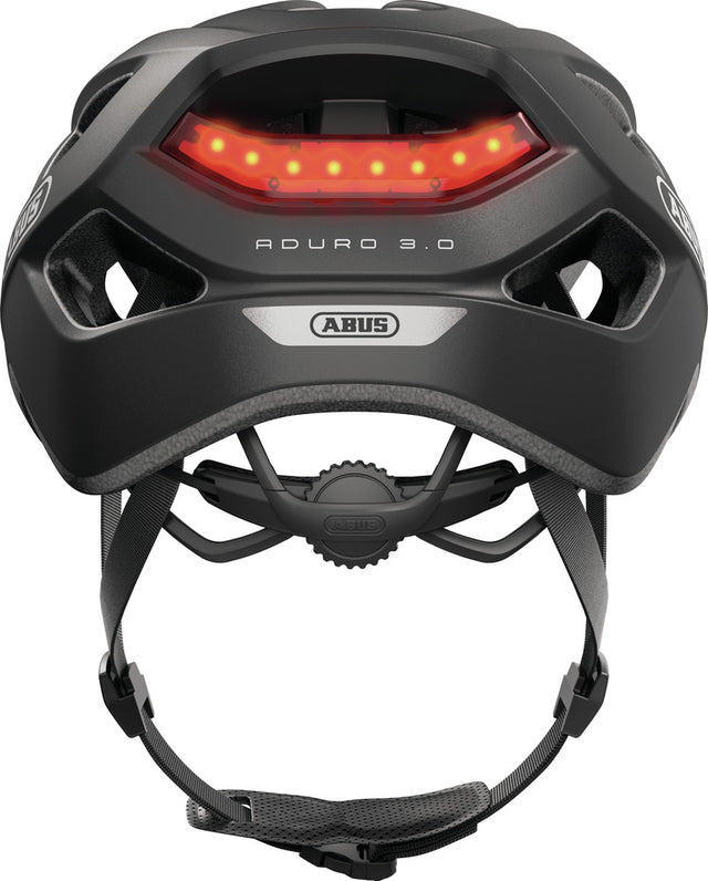 Abus Aduro 3.0 LED titan - cykelhjelm