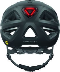 Abus Urban-I 3.0 MIPS velvet black - cykelhjelm m. LED-baglygte