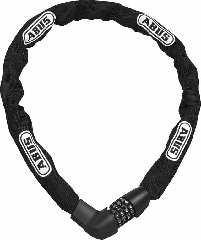 Tresor 1385 kædelås fra Abus m. kode, sort
