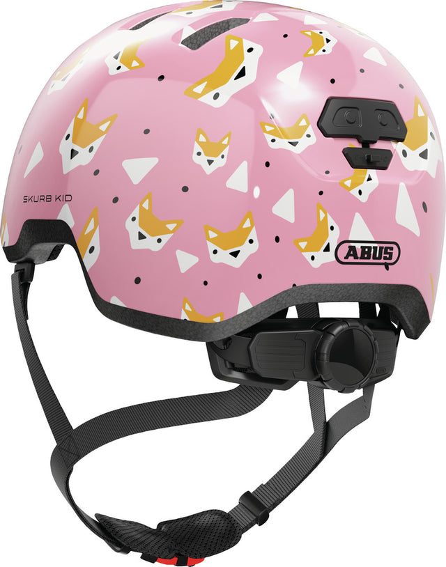 Abus Skurb Kid rose foxes børnehjelm