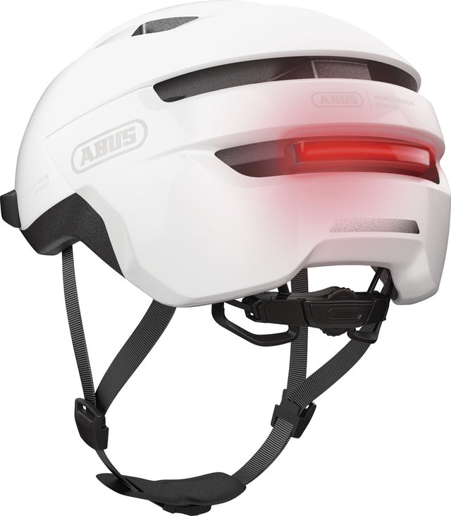 Abus PURL-Y ACE i Polar White - cykelhjelm