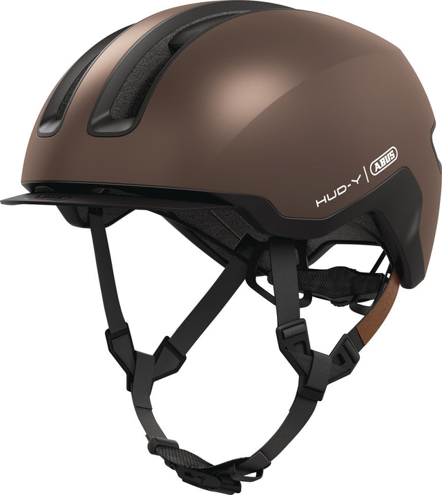 Abus HUD-Y metallic copper cykelhjelm