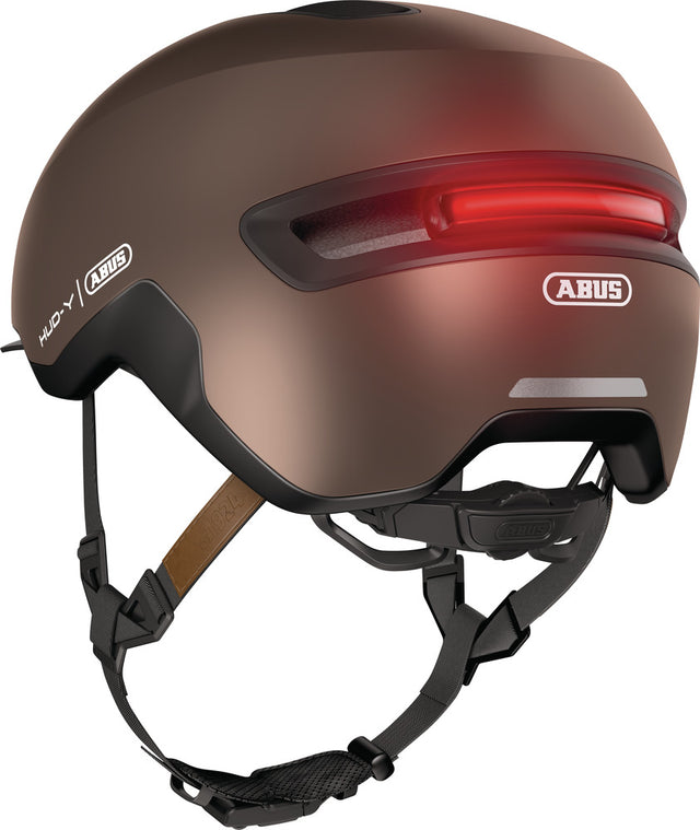 Abus HUD-Y metallic copper cykelhjelm