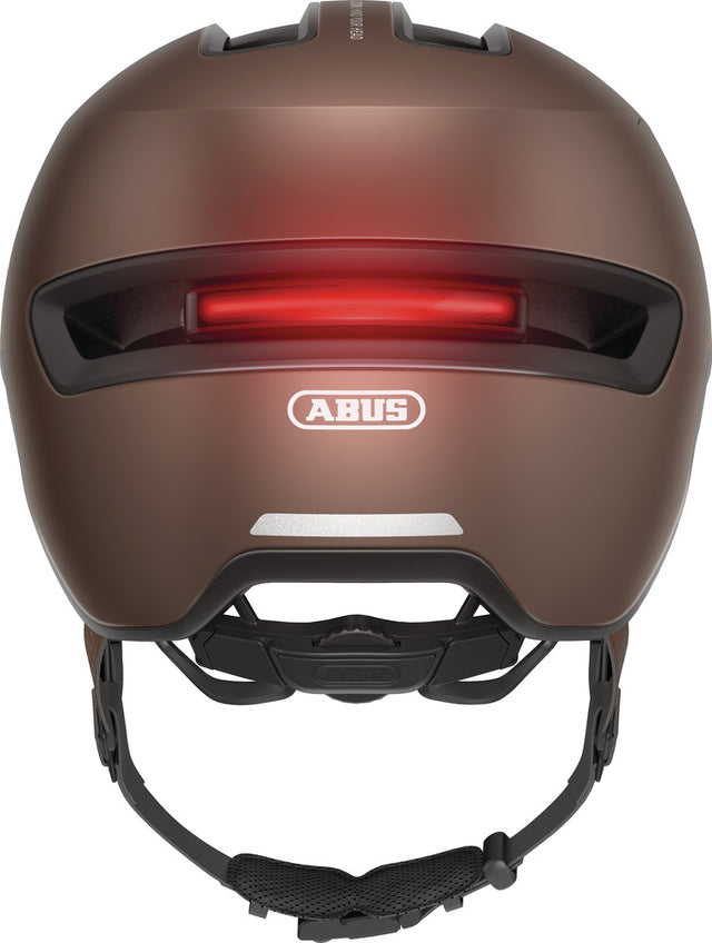 Abus HUD-Y metallic copper cykelhjelm