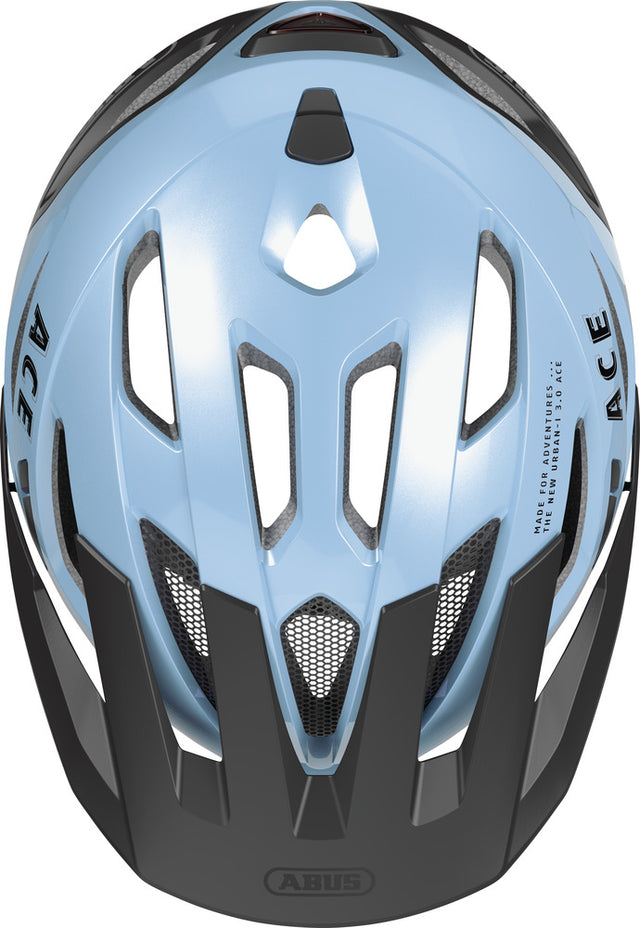 Abus Urban-I 3.0 ACE iced blue - cykelhjelm