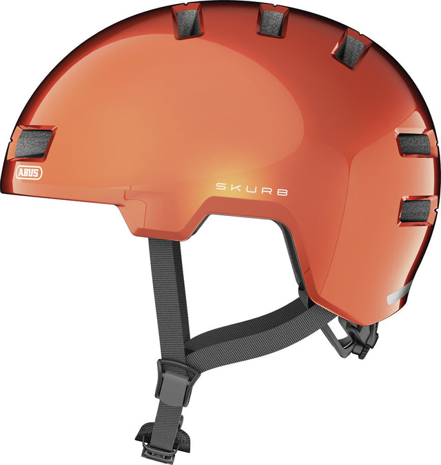 Abus Urban Skurb goldfish orange - Cykelhjelm