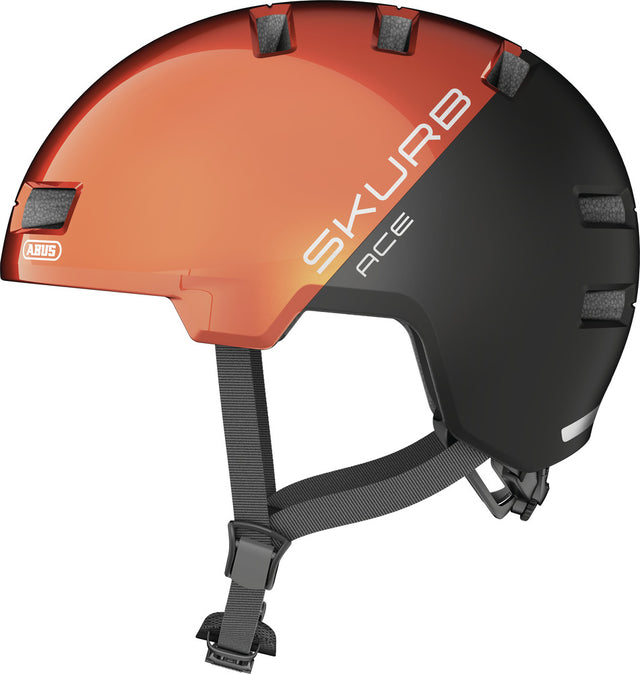 Abus Skurb ACE goldfish orange - Cykelhjelm