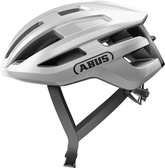 Abus PowerDome gleam silver cykelhjelm