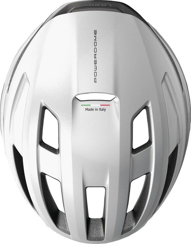 Abus PowerDome gleam silver cykelhjelm