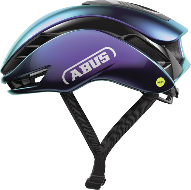 Abus GameChanger 2.0 MIPS flip flop purple cykelhjelm