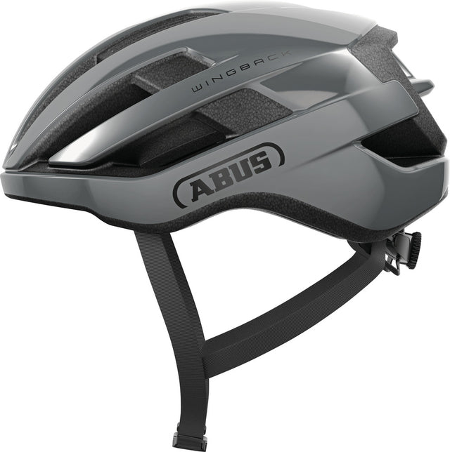 Abus WingBack race grey cykelhjelm