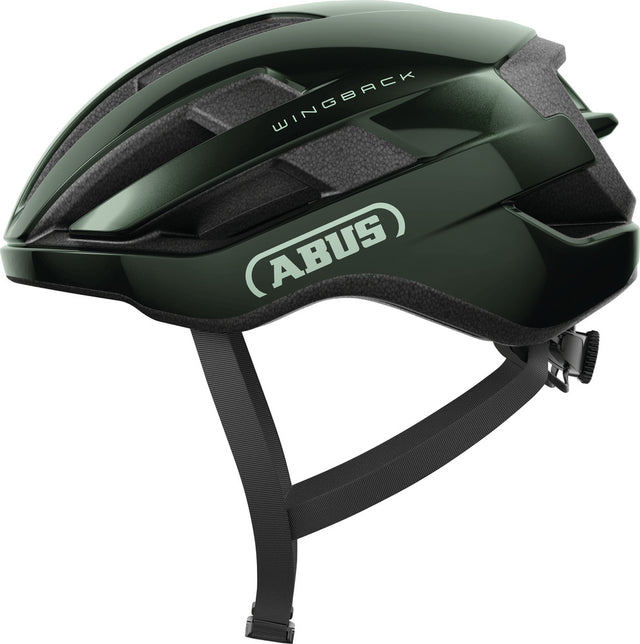 Abus WingBack moss green cykelhjelm