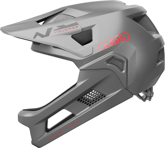 ABUS YouDrop FF Ti silver cykelhjelm