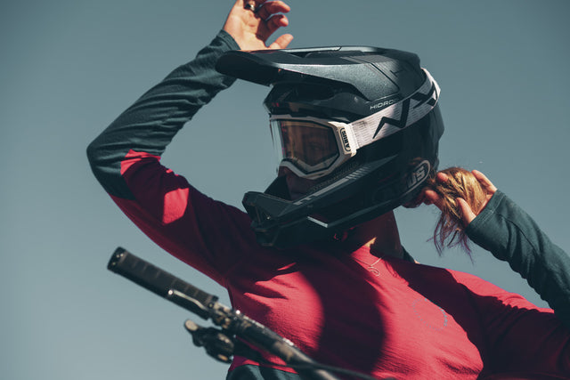 Abus HiDrop shiny white cykelhjelm