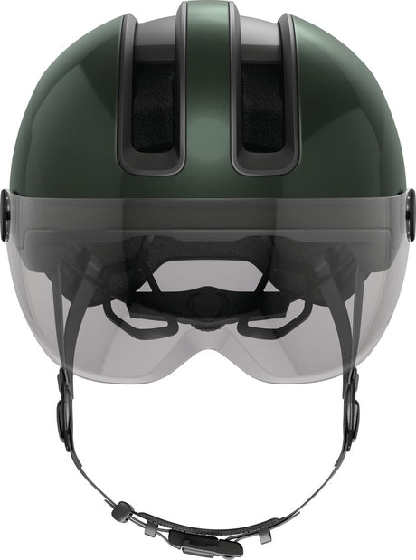 Abus HUD-Y ACE moss green cykelhjelm