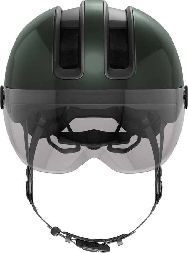 Abus HUD-Y ACE moss green cykelhjelm