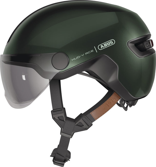Abus HUD-Y ACE moss green cykelhjelm
