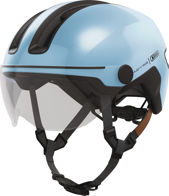 Abus HUD-Y ACE iced blue cykelhjelm