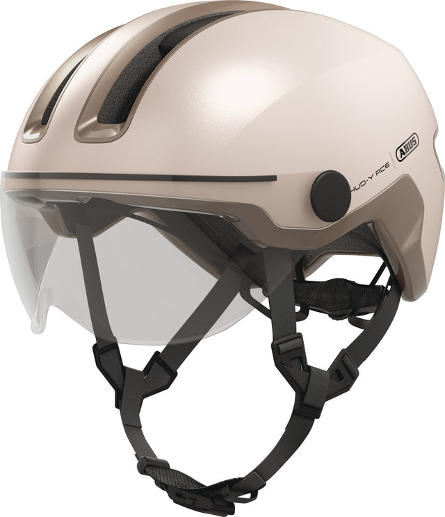 Abus HUD-Y ACE champagne gold cykelhjelm