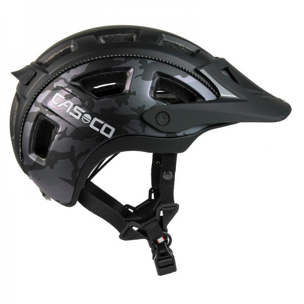 Casco MTBE2 black-camo matt - Cykelhjelm