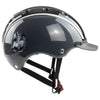 Casco Nori black grey horseshoe shiny - Børnecykelhjelm