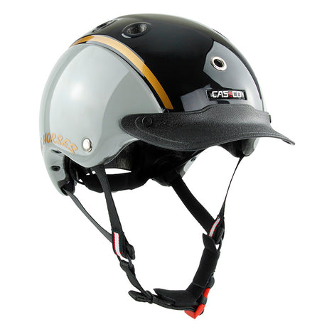 Casco Nori sand-black-copper shiny - Børnecykelhjelm