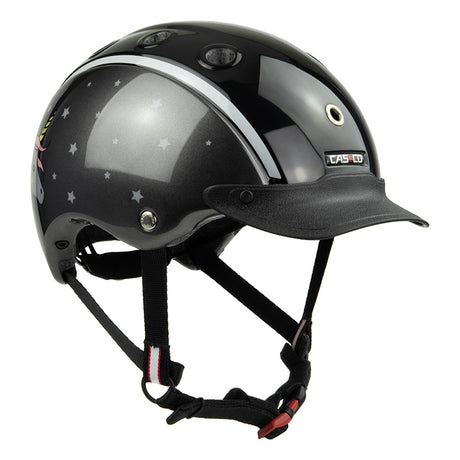 Casco Nori black grey Unicorn - Børnecykelhjelm