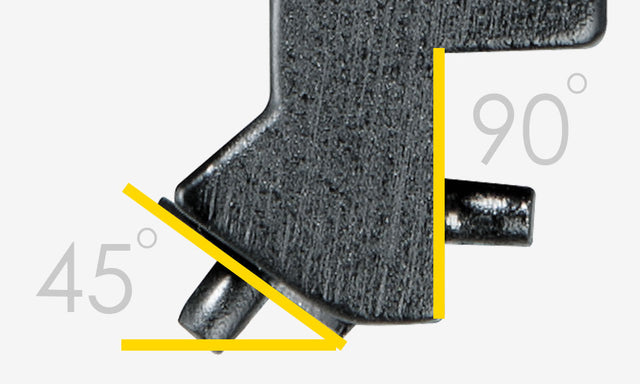 Topeak Hacksaw med 45 og 90 graders vinkel
