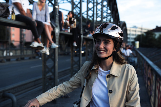 Abus Hyban 2.0 chrome rosé - Cykelhjelm