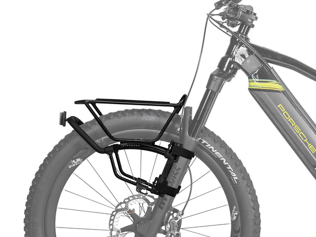 Topeak TetraRack M1 monteret på MTB-gaffel