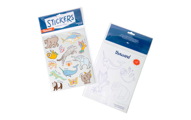 Thousand - Truede Arter Reflekterende Klistermærker