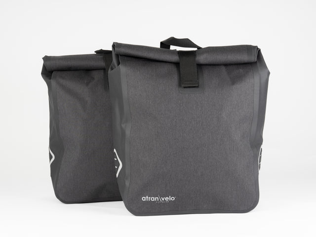 Atran Velo Sidetasker TRAVEL Vandtæt Grå/Sort AVS – billede 1