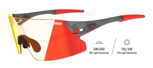 Tifosi Rail XC Satin Vapor Clarion Red Fototec – billede 2