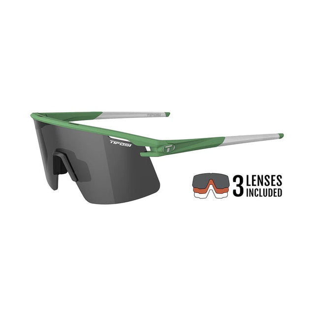 Tifosi Moab Lite Trail Pine Smoke/AC Red/Clear – billede 1