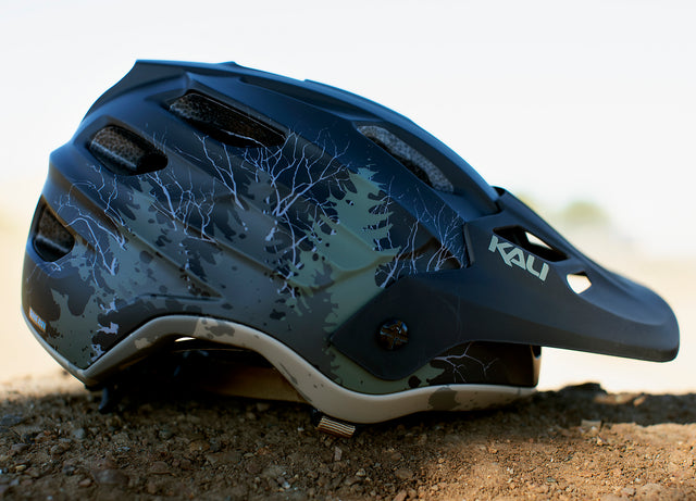 Kali Maya 3.0 Black Forrest Mat - Cykelhjelm