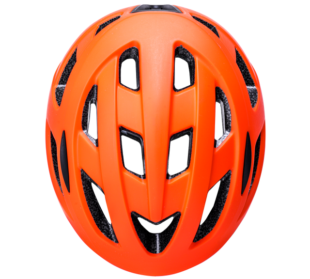 Kali Central Solid Mat Orange - Cykelhjelm