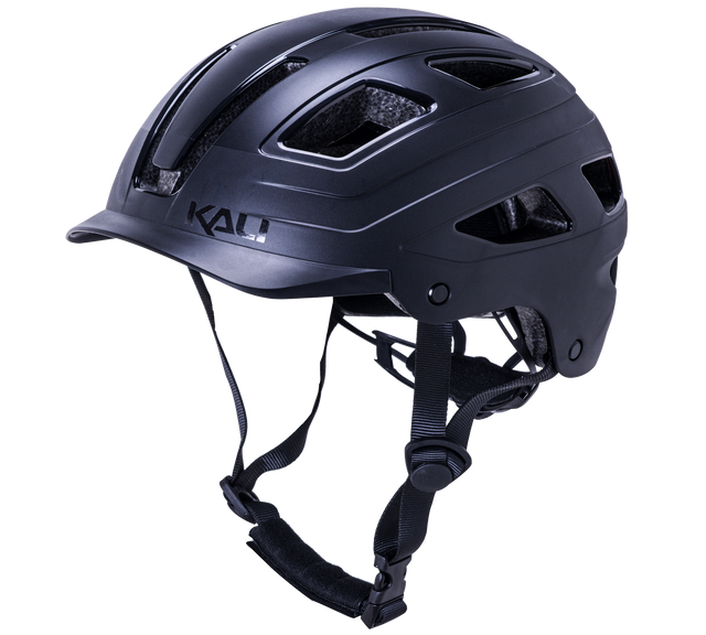 Kali Cruz i Sort Mat - Cykelhjelm