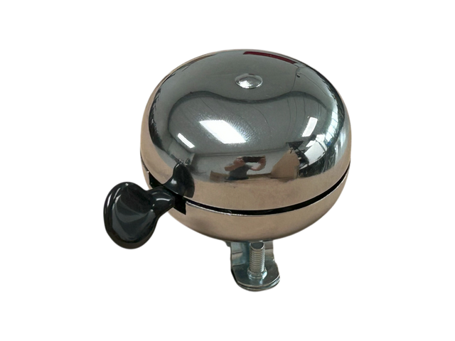 Mixbike Klokke Ding Dong Sølv 6cm – billede 2