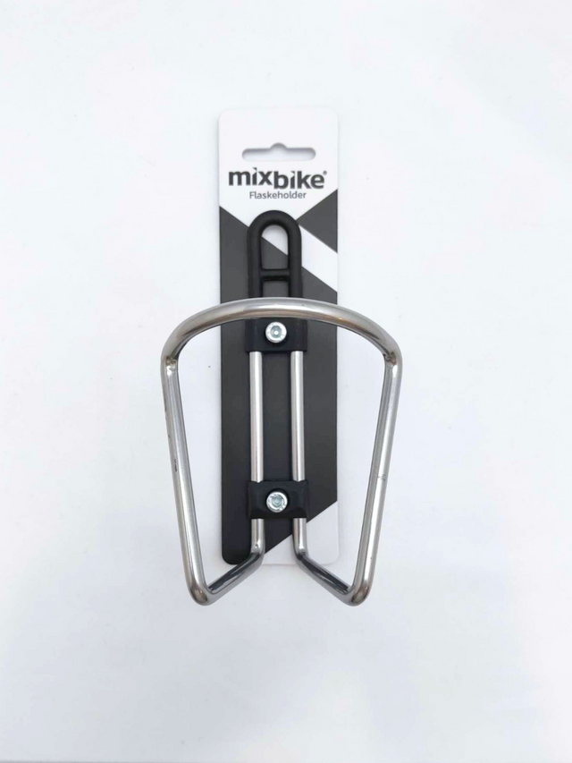 Mixbike Flaskeholder Sølv Alu 52g – billede 1